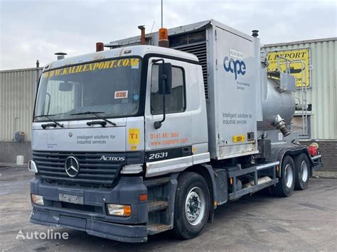 Samoch D Asenizacyjny Mercedes Benz Actros Vacuum Truck Seperate