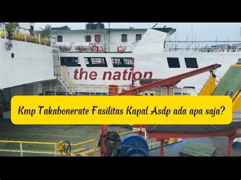 Makassar Selayar Naik KMP Takabonerate Lintas Penyebrangan Pelabuhan