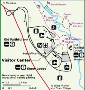 "Yellowstone-Geyser-Map" - Yellowstone National Park