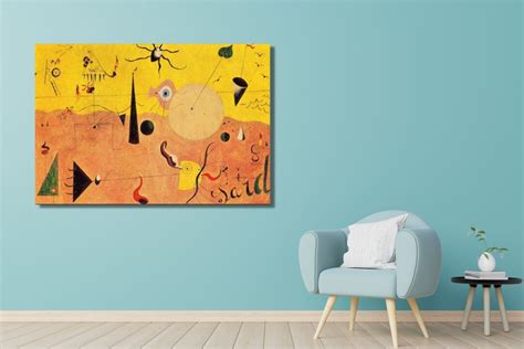 Joan Miro Catalan Landscape Canvas Wall Artjoan Miró Abstract