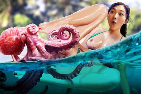 Rule 34 1girls Beach Bestiality Bikini Consensual Tentacles Negisaray