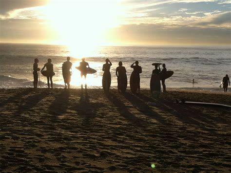 Epic Day Surfing Outdoor Sunset