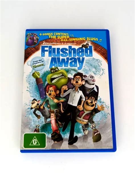 Flushed Away Dreamworks Hugh Jackman Kate Winslet Ian Mckellen Dvd