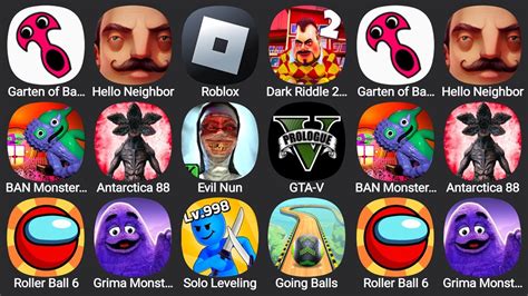 Roblox Hello Neighbor Garten Of Banban 7 Dark Riddle 2 Mars Antarctica