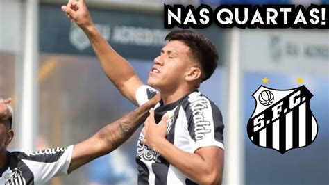 Santos Vence Água Santa E Está Nas Quartas Da Copinha Youtube