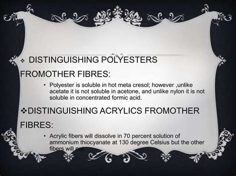 Identification Of Textile Fibers Ppt