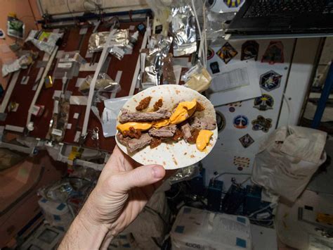 The Dark Side of the Spoon: What Astronauts Eat in Space