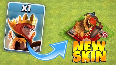 Clash Of Clans New Queen Skin Buying Autumn Queen Skin YouTube