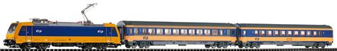 Piko 59016 Digital Starter Set Of The NS Pass Train BR 185 W 2 IC Cars