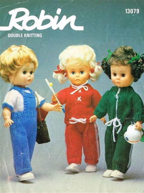 Items Similar To Robin Fashion Doll Clothes Vintage Knitting