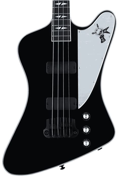 Gibson Gene Simmons G2 Thunderbird Bass Guitar Ebony Sweetwater