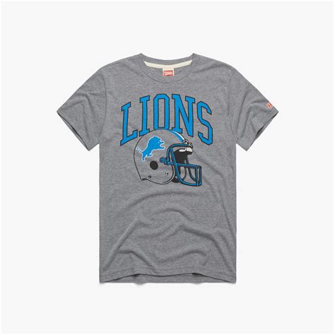 Detroit Lions Helmet Retro | Vintage Detroit Lions T-Shirt – HOMAGE