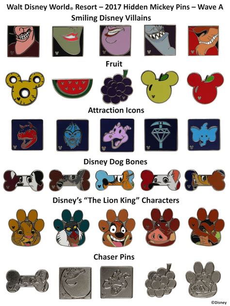 Collect And Trade New Hidden Mickey Pins At Disney Parks In 2017 Disney Parks Blog