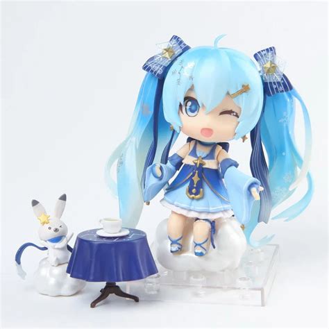 Anime 110th Scale Hatsune Miku Snow Miku Twinkle Snow Ver Mini Action