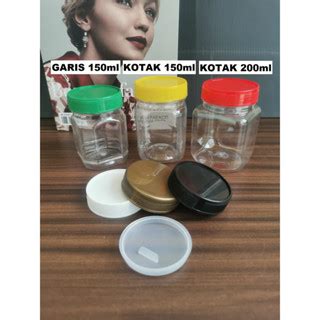 Jual Gratis Packing Tanpa Flug Toples Plastik Ml Ml Slim Kotak