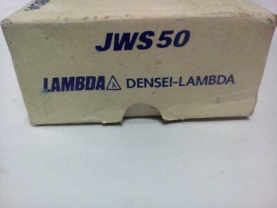 New Nemic Lambda Jws A Power Supply V A Bnib Jws A