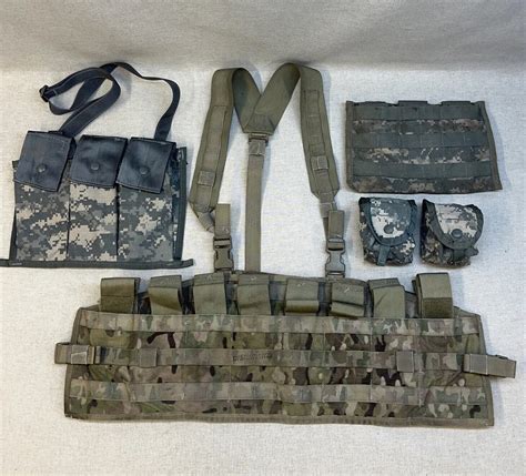 Us Army Tactical Assault Panel Multicam Tap Chest Rig Vest Molle Ii Mag