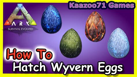 How To Hatch Wyvern Eggs In Ark💥 Youtube