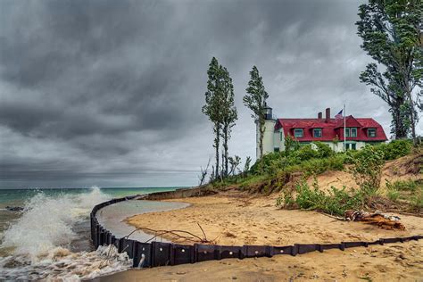 Point Betsie No 2 Michigan Photograph By Nikolyn Mcdonald Fine Art