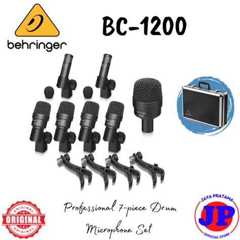 Jual Behringer Bc Professional Piece Drum Microphone Set Bc