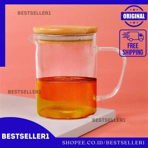 Jual Teko Pitcher Thai Chinese Tea Pot Gelas Set Ceret Kaca Air Minum