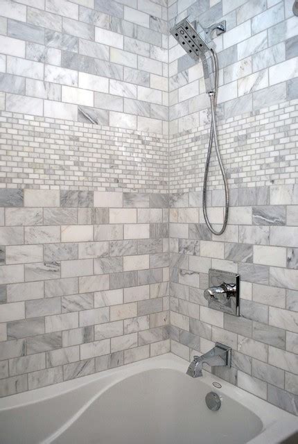 Mosaic Tile Company Designer Installs Traditional Bathroom Dc