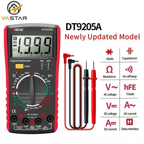 Jual Digital Multimeter Voltage Tester A Alat Detektor Pengukur