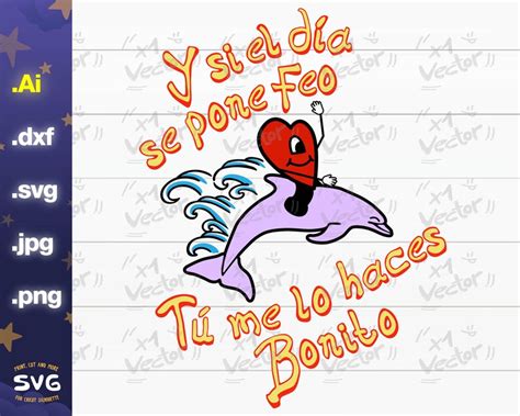 Bad Bunny Un Verano Sin Ti Svg Png Dxf Bad Bunny Heart Png Etsy