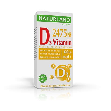 Naturland D Vitamin Ne Trend Kieg Sz T Tabletta X Naturland