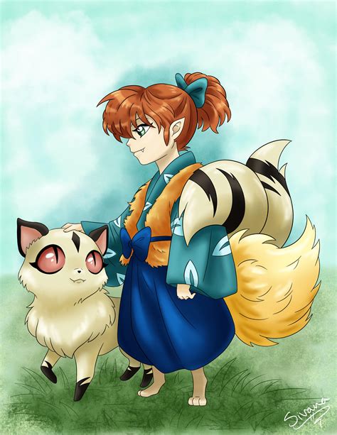 Oc Some Shippo And Kirara Fanart I Drew R Inuyasha