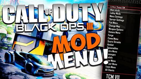 How To Install A Mod Menu On Black Ops 3 Pc Multiplayer YouTube