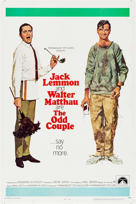 The Odd Couple 1968 Posters — The Movie Database Tmdb