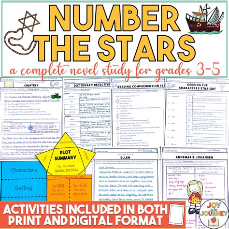 Number The Stars Worksheets