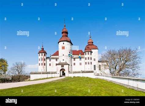 The Läckö castle Stock Photo - Alamy