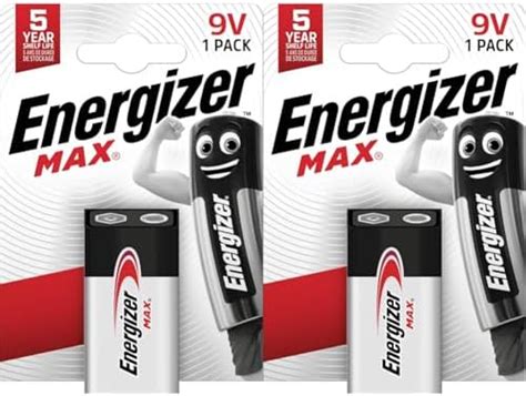 Energizer Max Alkaline V Battery Pack Of Amazon Co Uk