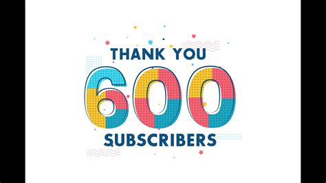 600 Subscribers Celebration Youtube