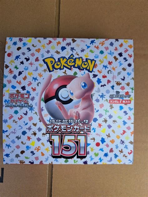 ポケモンカード151 1box シュリンクなし｜paypayフリマ