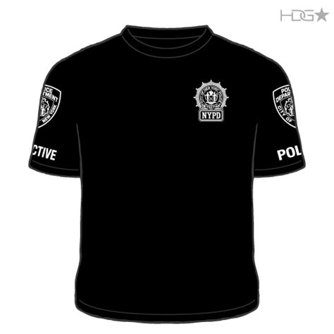 Nypd 23rd Precinct Detective Black T Shirt Hdg Tactical