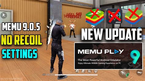 Memu 9 0 5 No Recoil Headshot Settings For Free Fire Memu Player 9