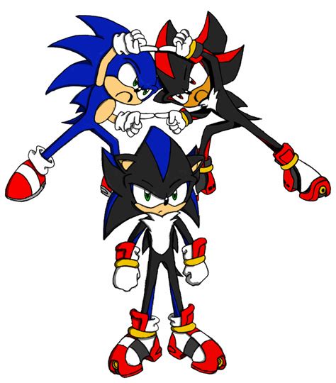 Eclipse - Sonic Shadow Fusion by SSJCyberSonic on DeviantArt