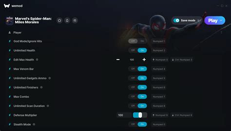 Marvel's Spider-Man: Miles Morales Cheats & Trainers for PC | WeMod