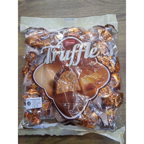 Jual Coklat Turki Elvan Truffle Rasa Karamel Coklat Turky Premium 400g