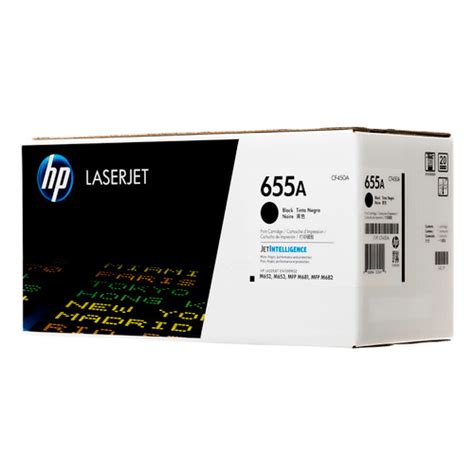 Original HP 655A Black CF450A LaserJet Toner Cartridge - Toner Buzz