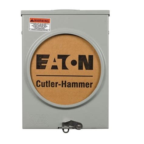 Eaton Meter Socket Cutler Hammer 100 Amps Ringless Overhead Underground