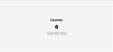 Github Prathyusha Mini Counter App A Simple Counter Project To