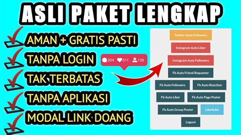 Mantab Cara Tambah Followers Dan Like Instagram Gratis Terbaru 2021