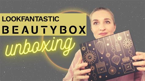 Lookfantastic Beauty Box Unboxing Youtube