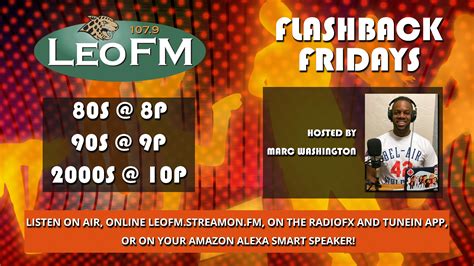 LeoFM Radio Station FlashBack Fridays