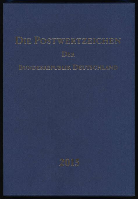 Sammlershop Brd Jahreszusammenstellung Jahrbuch