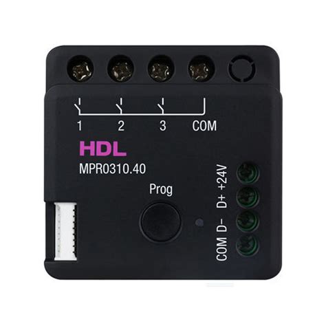 Actionneur De Commutation Pour Installation Domotique HDL MPR0310 40